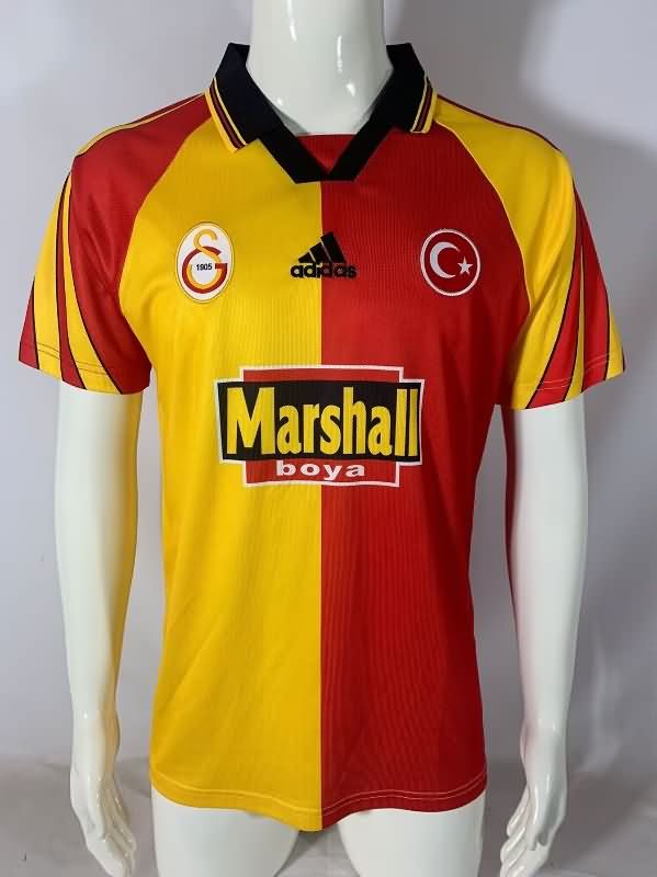 Galatasaray Soccer Jersey Home Retro Replica 1998/99