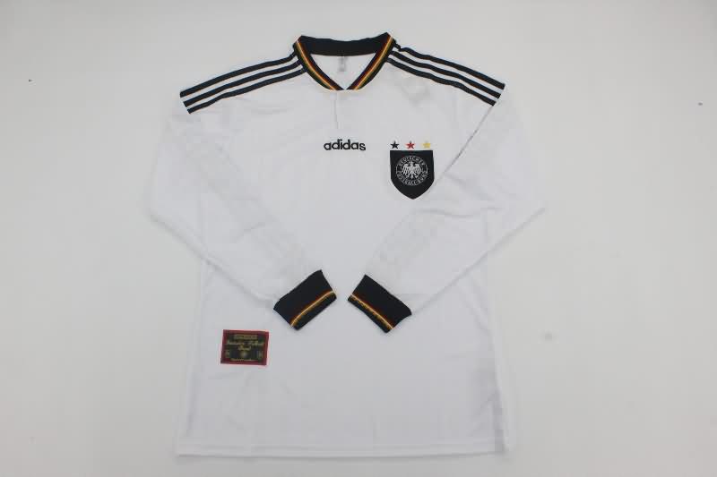 Germany Soccer Jersey Home Long Sleeve Retro Replica 1996