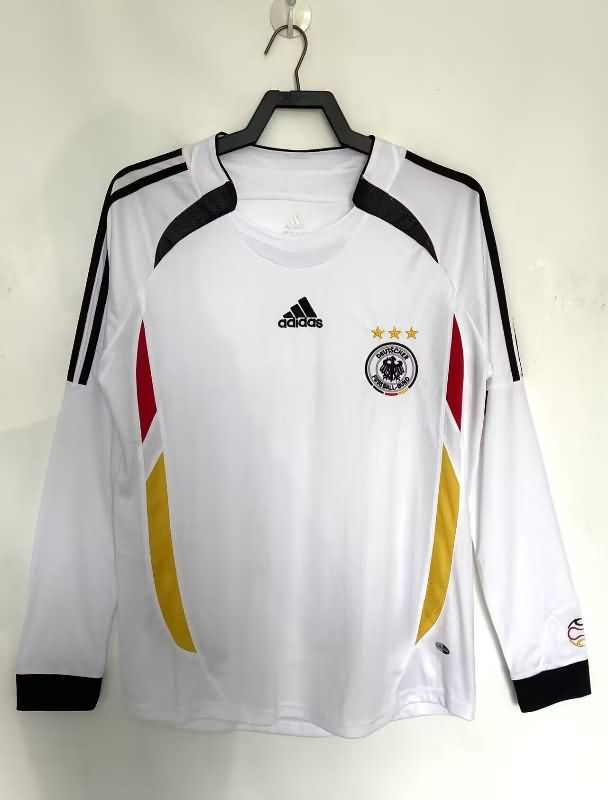 AAA Quality Germany 2006 Home Long Sleeve Retro Soccer Jersey AAA Quality Germany 2006 Home Long Sleeve Retro Soccer Jersey