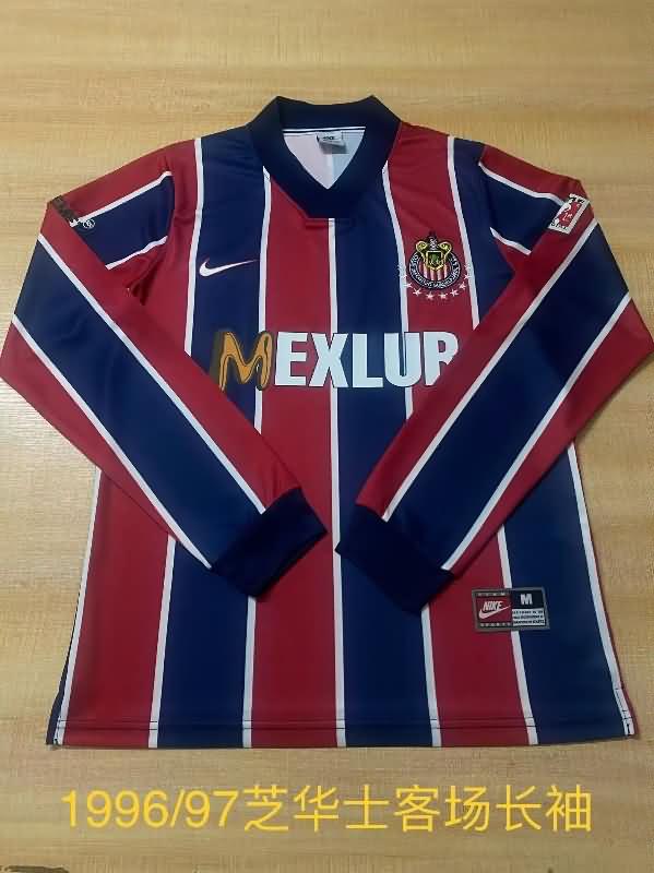 Guadalajara Soccer Jersey Away Long Sleeve Retro Replica 1996/97