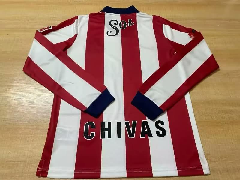 Guadalajara Soccer Jersey Home Long Sleeve Retro Replica 1996/97