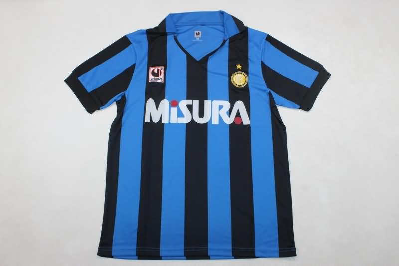 Inter Milan Soccer Jersey Home Retro Replica 1990/91