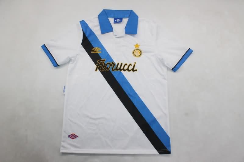 Inter Milan Soccer Jersey Away Retro Replica 1993/95