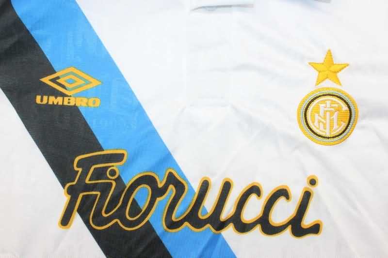 Inter Milan Soccer Jersey Away Retro Replica 1993/95