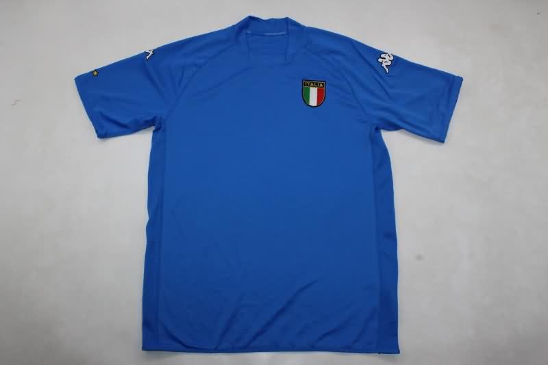 Italy Soccer Jersey Home Retro Replica 2002