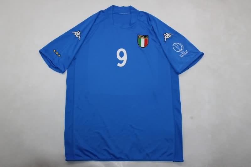 Italy Soccer Jersey Home Retro Replica 2002