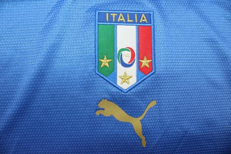 Italy Soccer Jersey Home Long Sleeve Retro Replica 2006