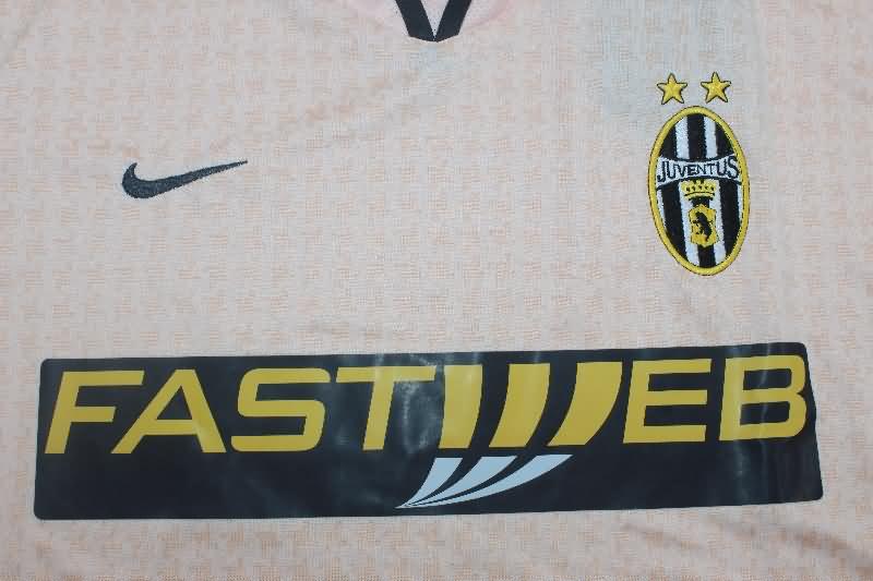 Juventus Soccer Jersey Away Retro Replica 2003/04