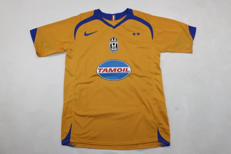 Juventus Soccer Jersey Away Retro Replica 2005/06