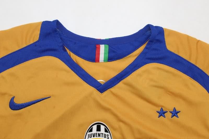 Juventus Soccer Jersey Away Retro Replica 2005/06