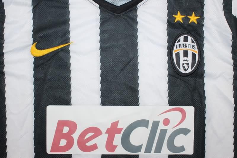 Juventus Soccer Jersey Home Retro Replica 2010/11