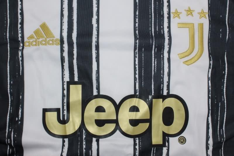 Juventus Soccer Jersey Home Retro Replica 2020/21