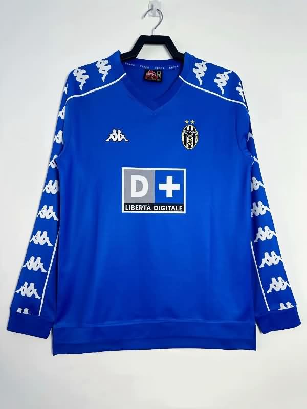 Juventus Soccer Jersey Away Long Sleeve Retro Replica 1999/2000