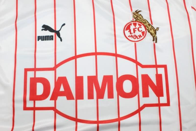 Koln Soccer Jersey Home Retro Replica 1985/86