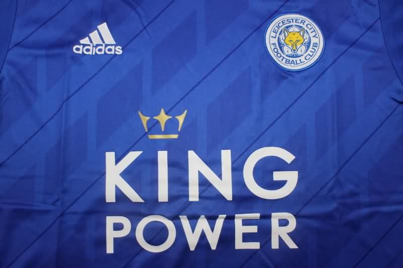 Leicester City Soccer Jersey Home Retro Replica 2018/19