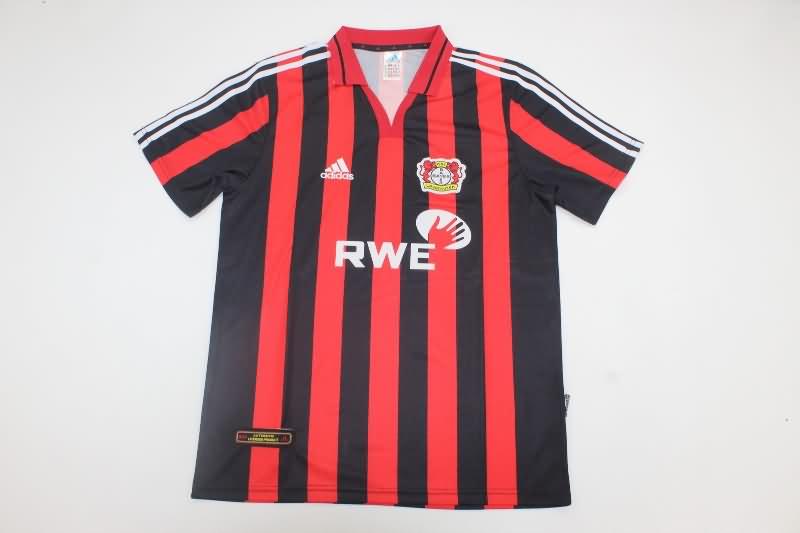 Leverkusen Soccer Jersey Home Retro Replica 2001/02