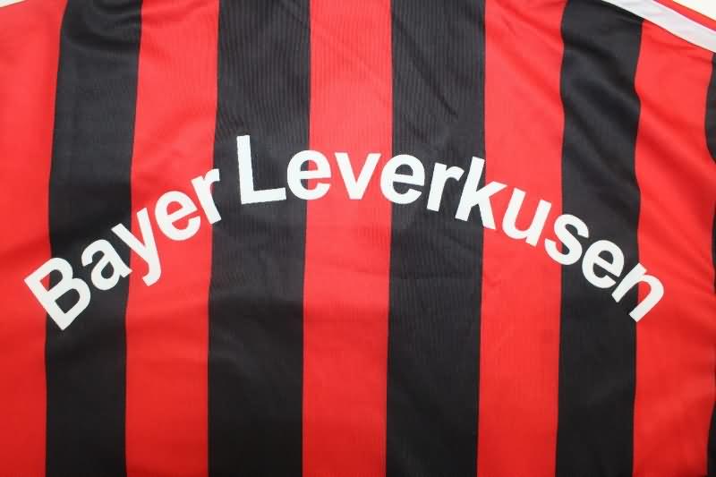 Leverkusen Soccer Jersey Home Retro Replica 2001/02