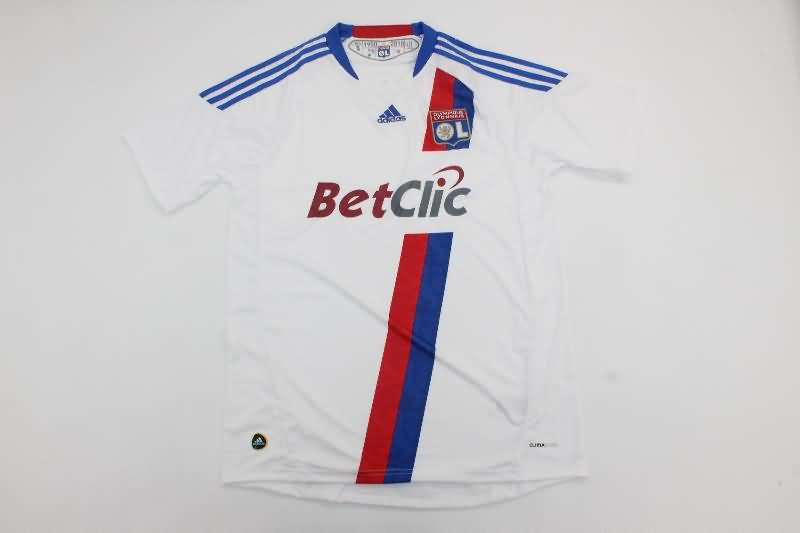 Lyon Soccer Jersey Home Retro Replica 2010/11