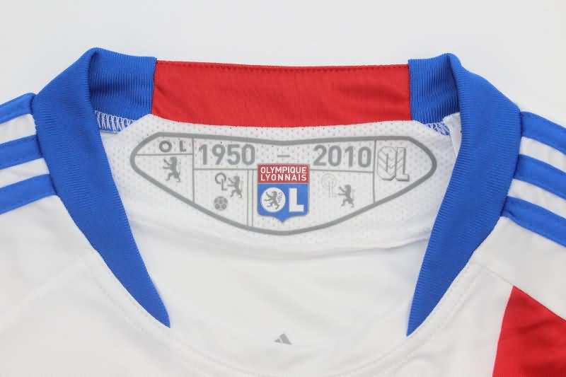 Lyon Soccer Jersey Home Retro Replica 2010/11