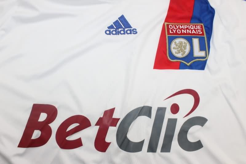 Lyon Soccer Jersey Home Retro Replica 2010/11