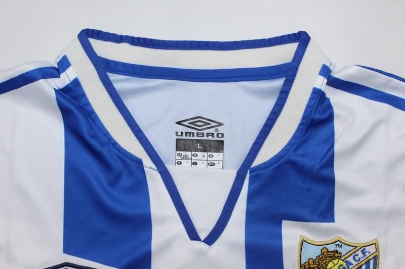 Malaga Soccer Jersey Home Retro Replica 2005/06