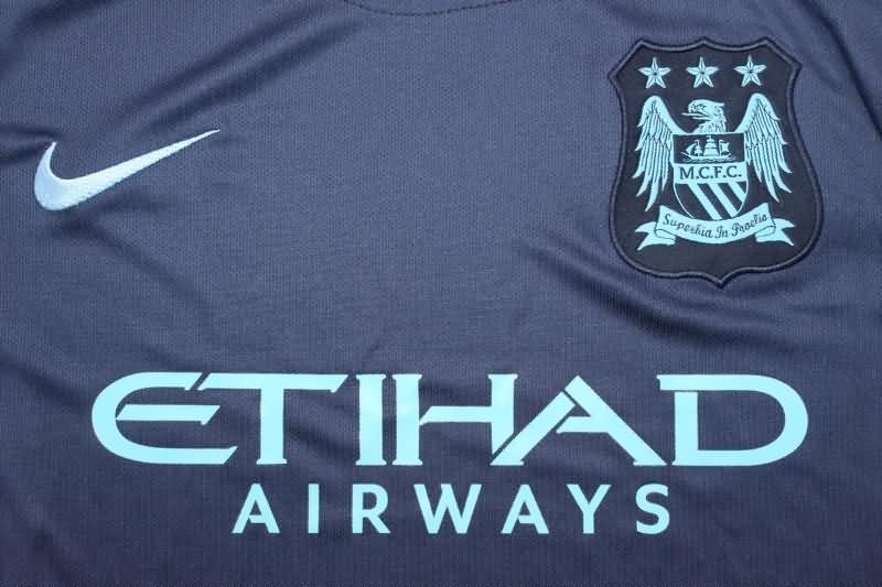 Manchester City Soccer Jersey Away Retro Replica 2015/16