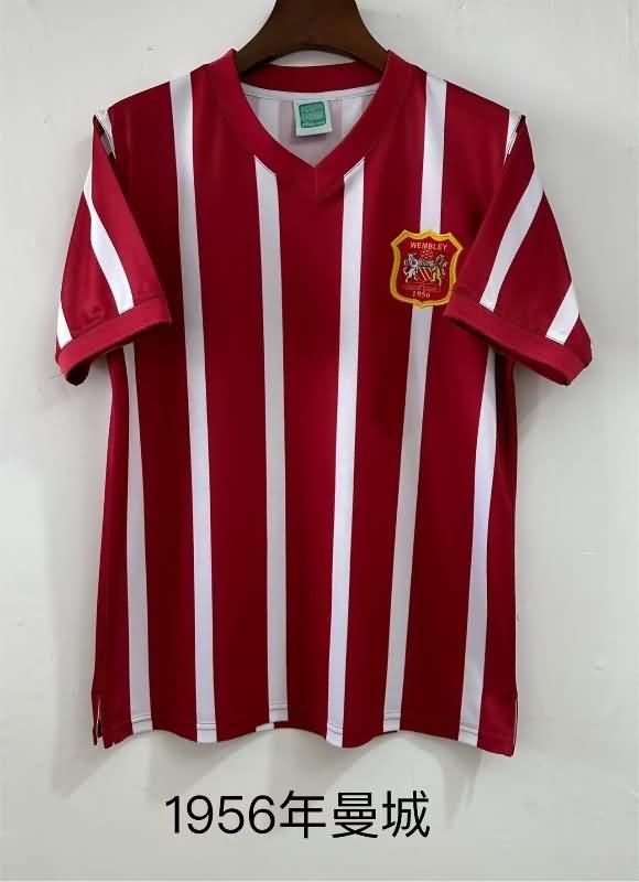 Manchester City Soccer Jersey Away Retro Replica 1956