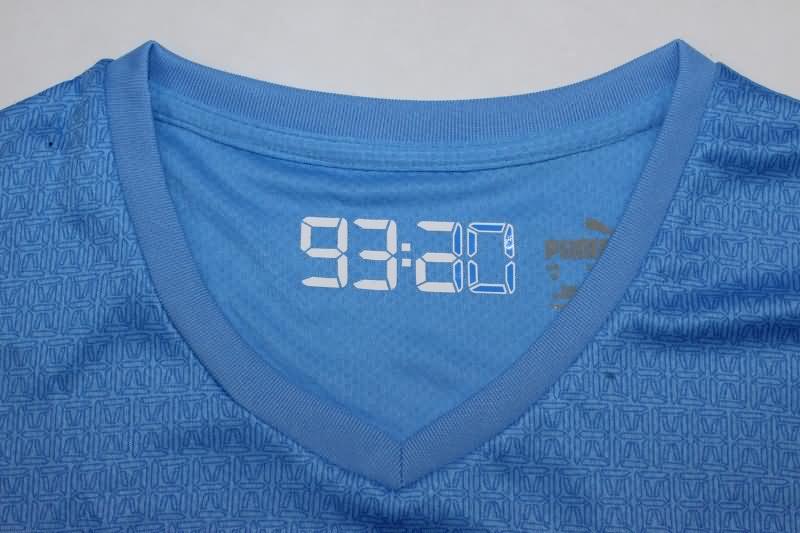 Manchester City Soccer Jersey Home Retro Replica 2021/22