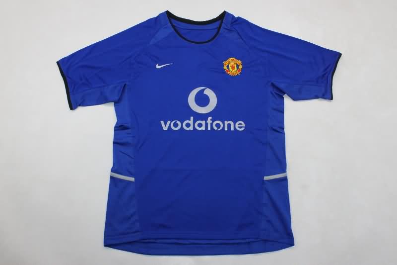 Manchester United Soccer Jersey Third Retro Replica 2002/03