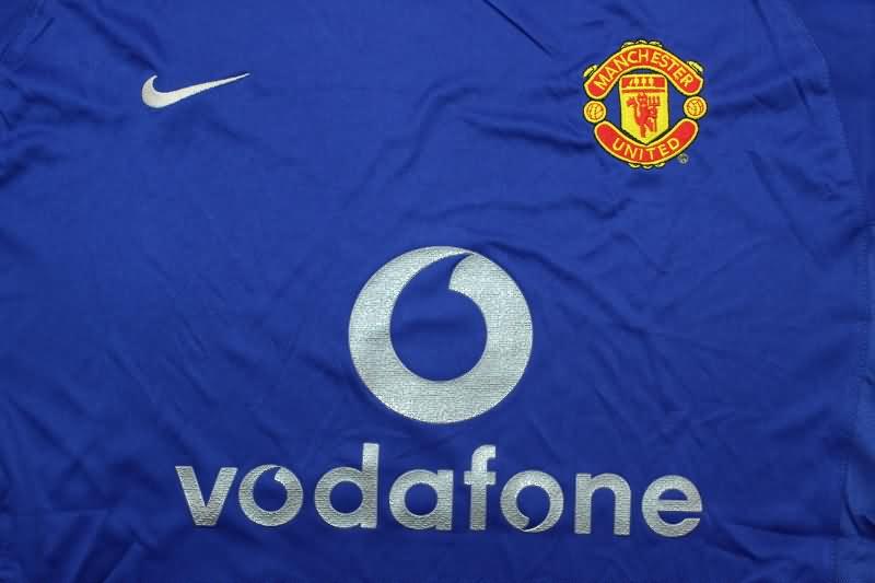 Manchester United Soccer Jersey Third Retro Replica 2002/03