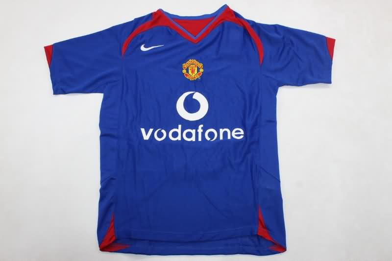 Manchester United Soccer Jersey Away Retro Replica 2005/06