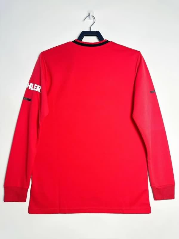 Manchester United Soccer Jersey Home Long Sleeve Retro Replica 2019/20