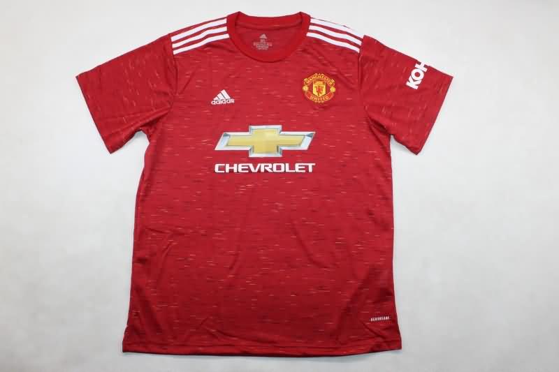 Manchester United Soccer Jersey Home Retro Replica 2020/21