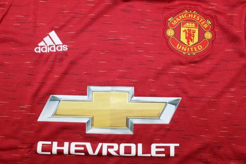 Manchester United Soccer Jersey Home Retro Replica 2020/21