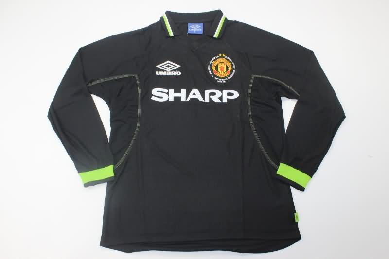 Manchester United Soccer Jersey Third Long Sleeve Retro Replica 1998/99