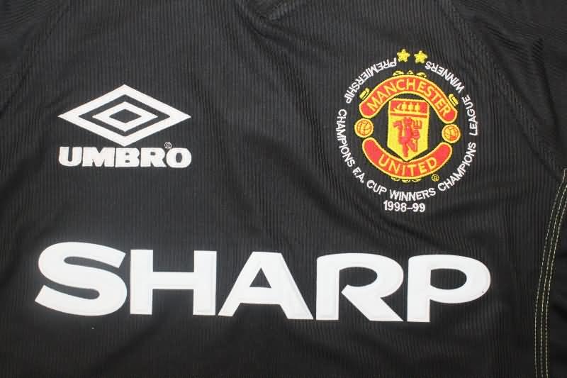 Manchester United Soccer Jersey Third Long Sleeve Retro Replica 1998/99