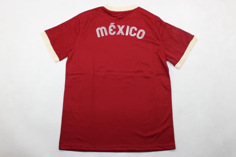 Mexico Soccer Jersey Red Retro Replica 1985