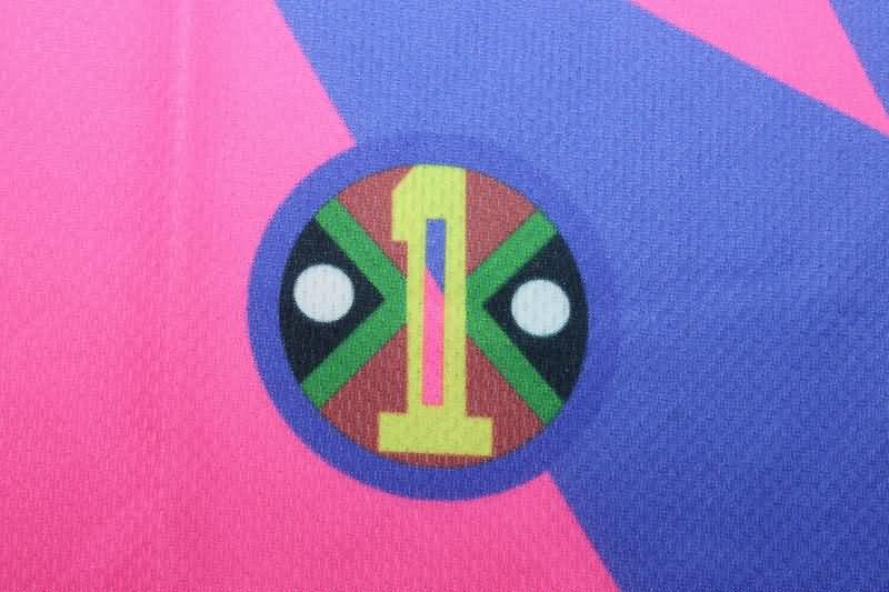 Mexico Soccer Jersey Goalkeeper Pink Retro Replica 1998