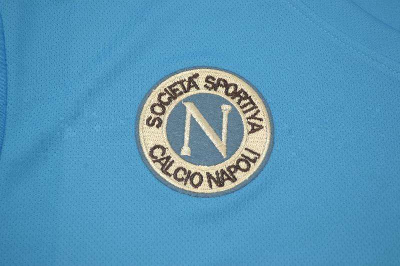 Napoli Soccer Jersey Home Retro Replica 1989/90