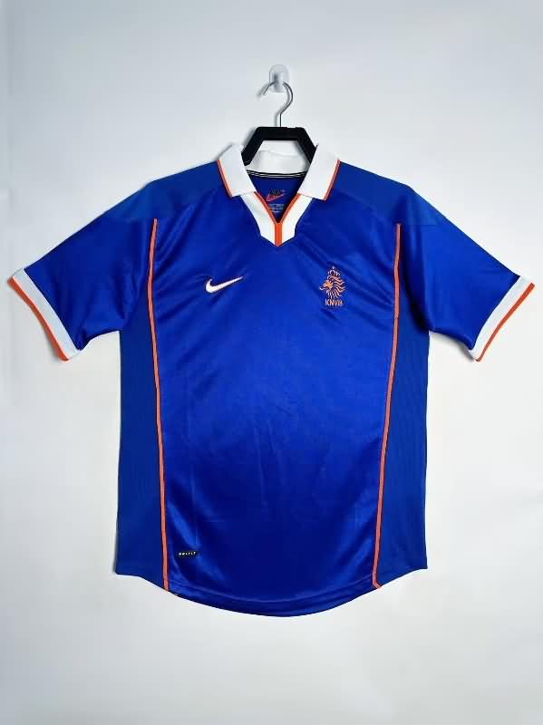 Netherlands Soccer Jersey Away Retro Replica 1998