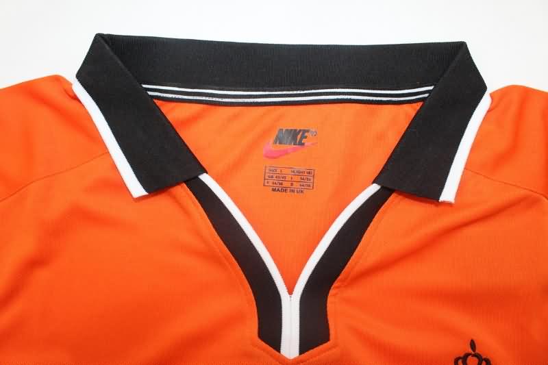 Netherlands Soccer Jersey Home Long Sleeve Retro Replica 1998