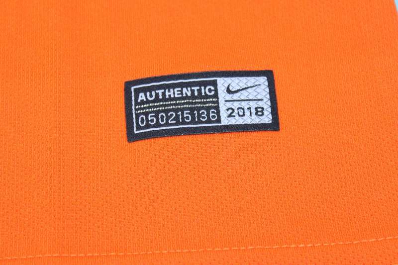 Netherlands Soccer Jersey Home Retro Replica 2018