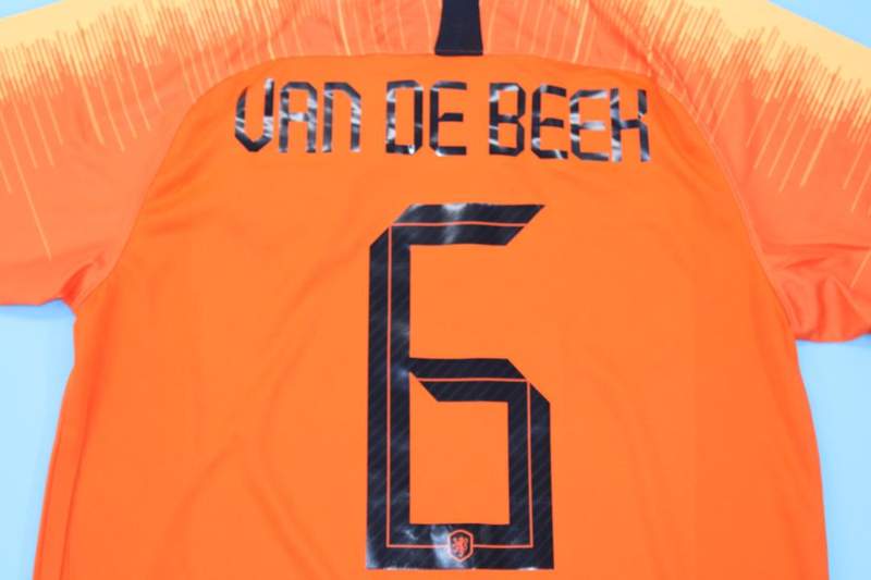 Netherlands Soccer Jersey Home Retro Replica 2018