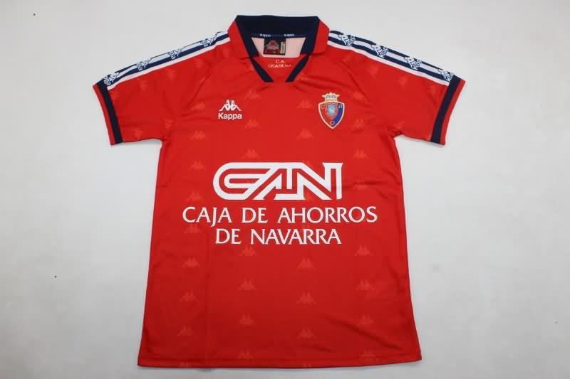 Osasuna Soccer Jersey Home Retro Replica 1996/97