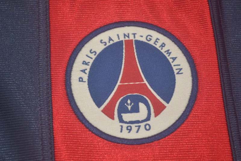 Paris St German Soccer Jersey Home Retro Replica 2001/02