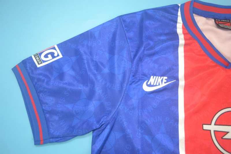 Paris St German Soccer Jersey Home Retro Replica 1995/1996