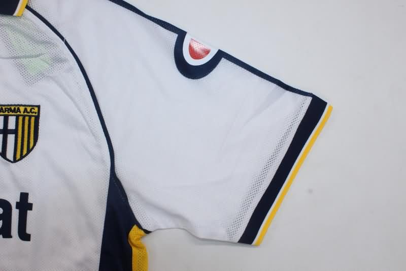 Parma Soccer Jersey Away Retro Replica 2003/04