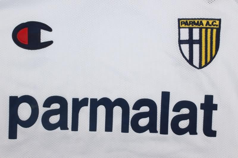 Parma Soccer Jersey Away Retro Replica 2003/04