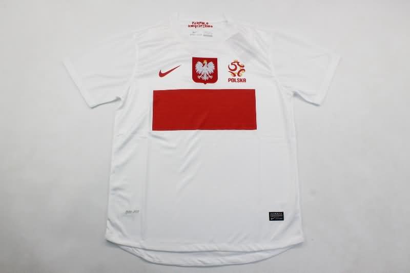 Poland Soccer Jersey Home Retro Replica 2012