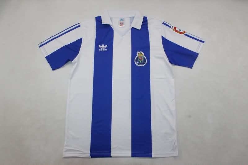 Porto Soccer Jersey Home Retro Replica 1986/87